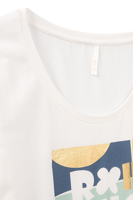 OFF-WHITE T-SHIRT WITH ARTY SLOGAN 6