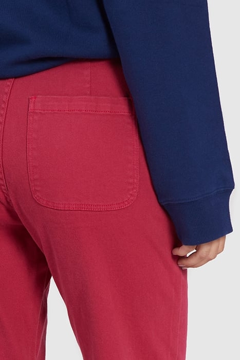 MAGENTA FLARED JEANS 7