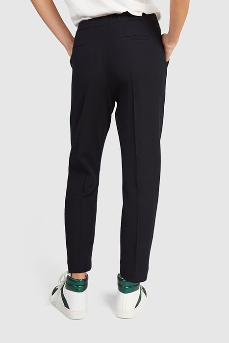 NAVY KNIT TROUSERS 2