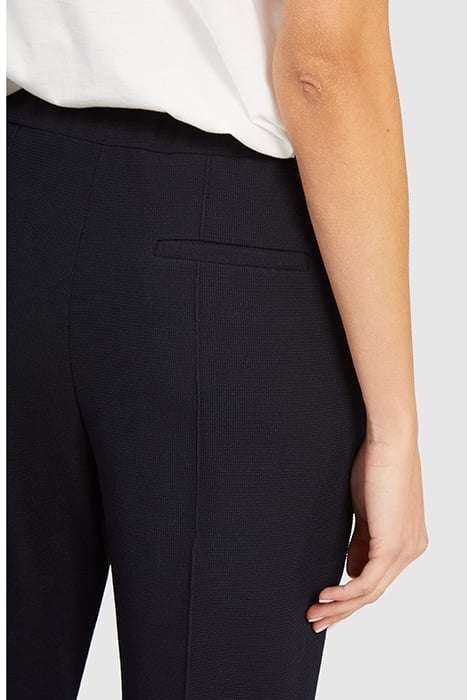 NAVY KNIT TROUSERS 6