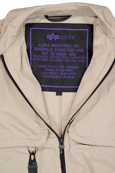 UTILITY SHIRT UV VINTAGE SAND 6