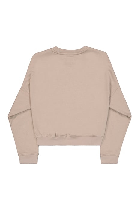 ALPHA ESSENTIALS RL SWEATER VINTAGE SAND 4