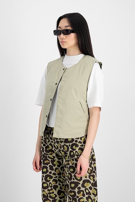 REVERSIBLE VEST CAMO OLIVE LEO CAMO 3