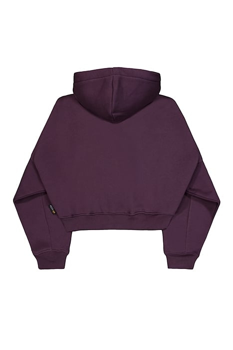 LOGO HOODIE PLUM 4