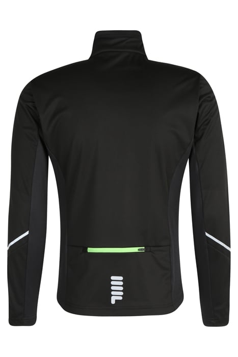 ROMBAS WINDSTOPPER RUNNING JACKET BLACK 5