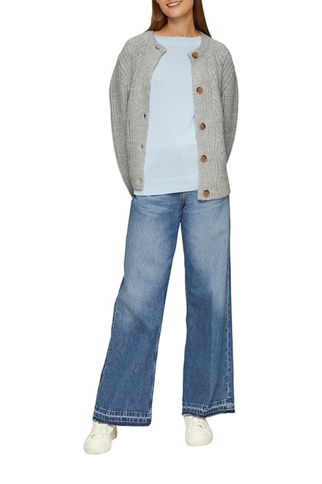 S.OLIVER CARDIGAN GREY-LIGHT 2