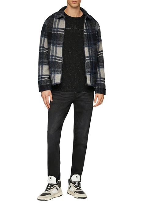 S.OLIVER T-SHIRTS GREY/BLACK 4