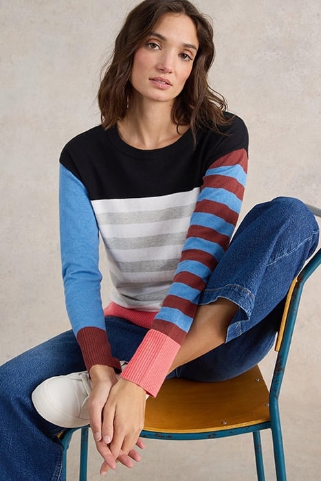 CITY STRIPE JUMPER BLUE MULTI 5