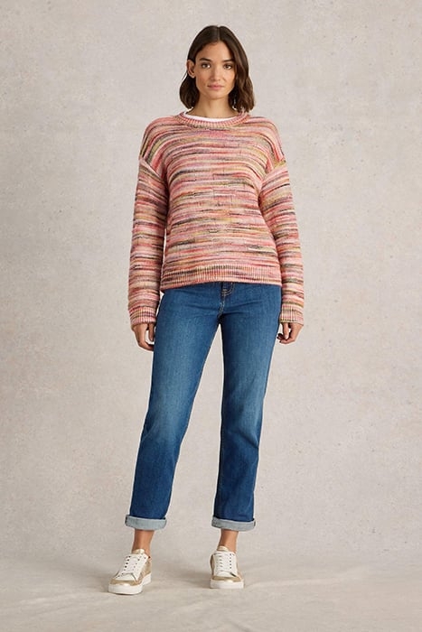 TAYLOR STRAIGHT JEAN MID DENIM 3