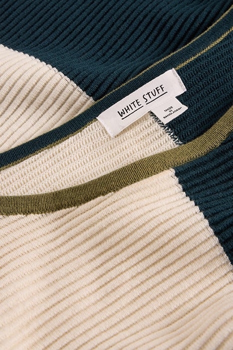 JANA COLOURBLOCK JUMPER NATURAL MULTI 6