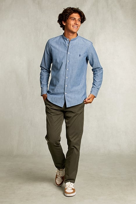 SLIM FIT JEANS SHIRT MEDIUM BLEACH DENIM 3