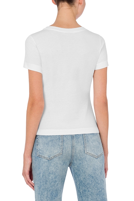 LEOPARD HEART JERSEY T-SHIRT WHITE 2