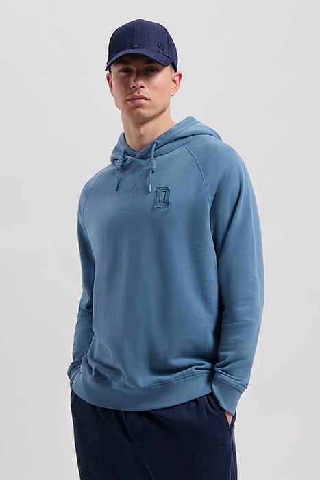 DS_ZAIN HOODY AEGEAN BLUE AEGEAN BLUE 1