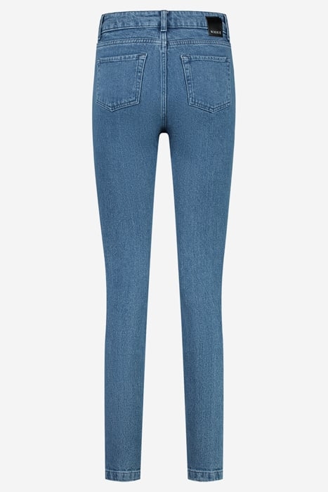 BELLFLOWER SKINNY JEANS MID BLUE 6