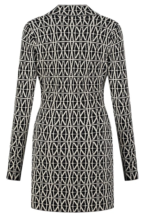 BELARUS DRESS BLACK/PEARL 3