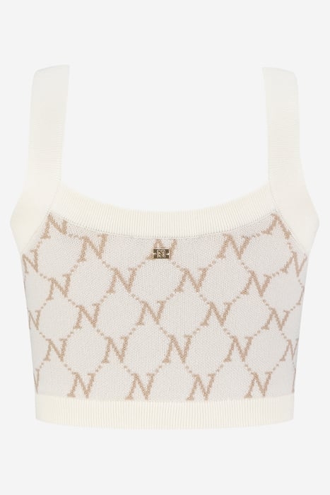 BRISBANE CARDIGAN PEARL/BLACK 8