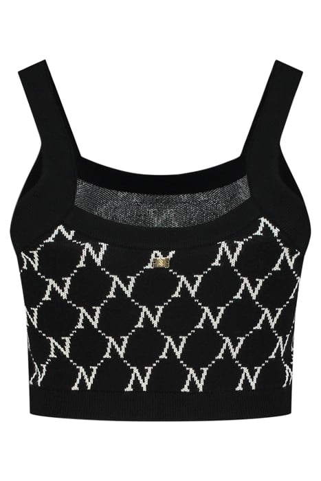 BRISBANE TOP BLACK/PEARL 2