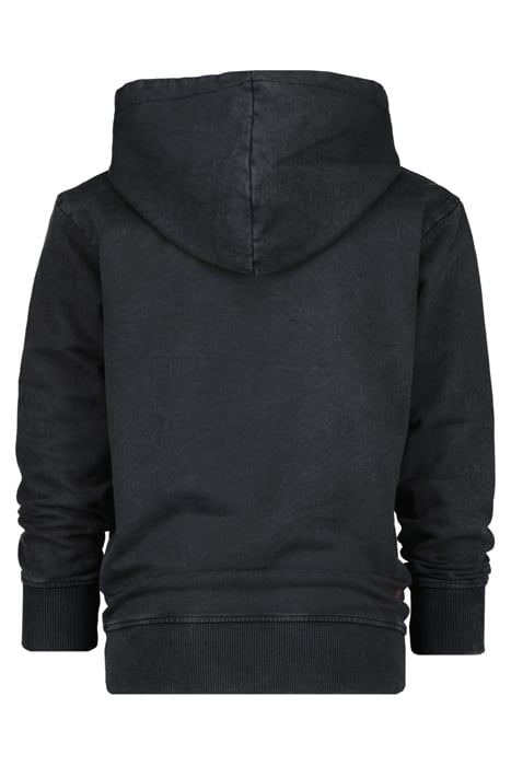 GIRLS VALENCIA SWEATER WASHED BLACK 2