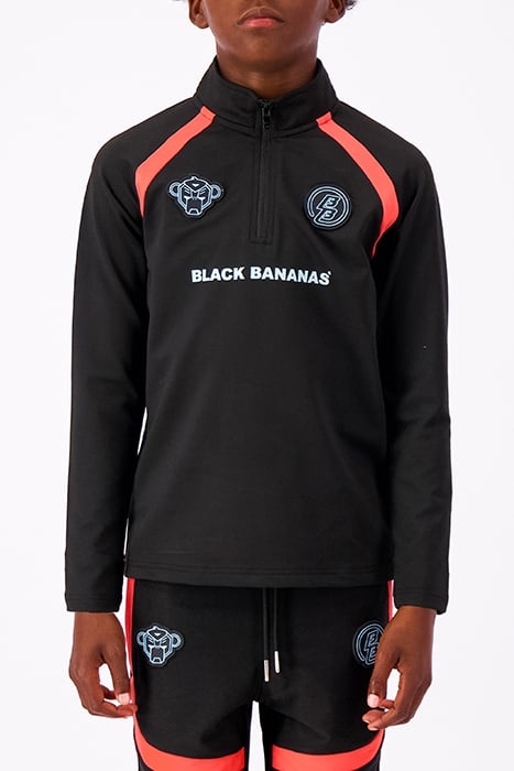 FOOTBALL TRACKTOP BLACK 1