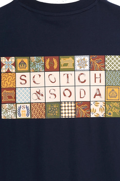 RELAXED FIT SS GRAPHIC TEE NIGHT 4