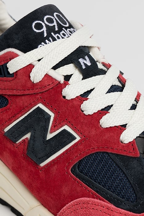 M990AD2 SNEAKERS IN RED 7