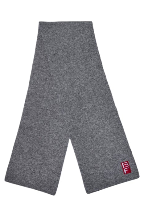 SOLID SCARF GREY ALPACA GREY 1