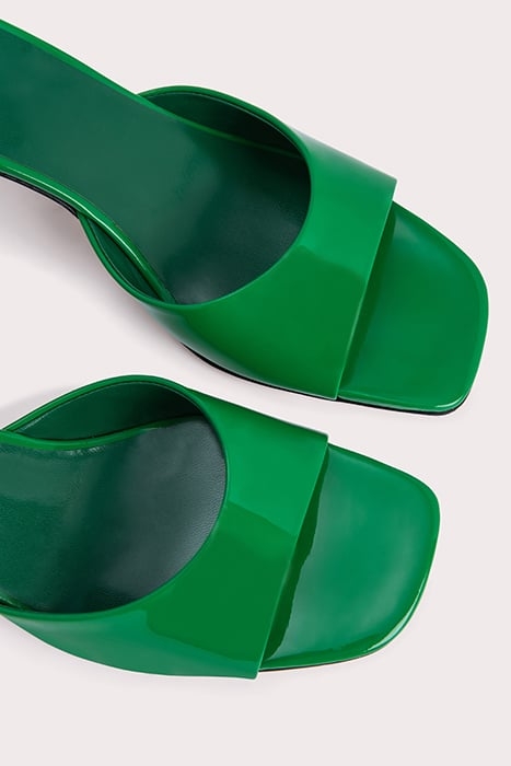 ROMY GREEN PATENT LEATHER GREEN 3