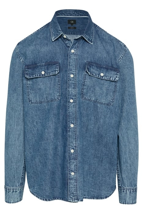 S.OLIVER-QS SHIRTS BLUE-DENIM 3