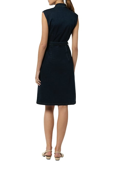 COMMA DRESSES BLUE-DENIM 3