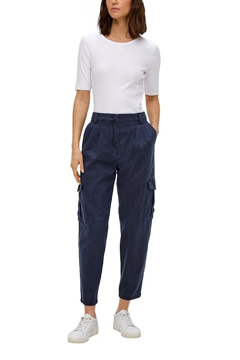 S.OLIVER PANTS BLUE-MARINE 3