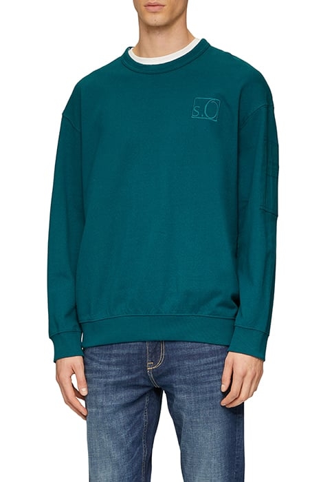 S.OLIVER SWEATSHIRTS BLUE-PETROL 6