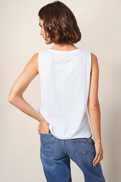 LAILA VEST BRILLIANT WHITE 2