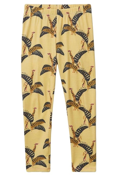 PRINTED LEGGINGS YELLOW MULTI 1