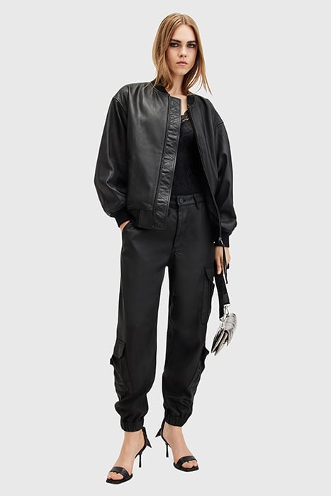 HIMARI CARGO TROUSER COATED BLACK 6