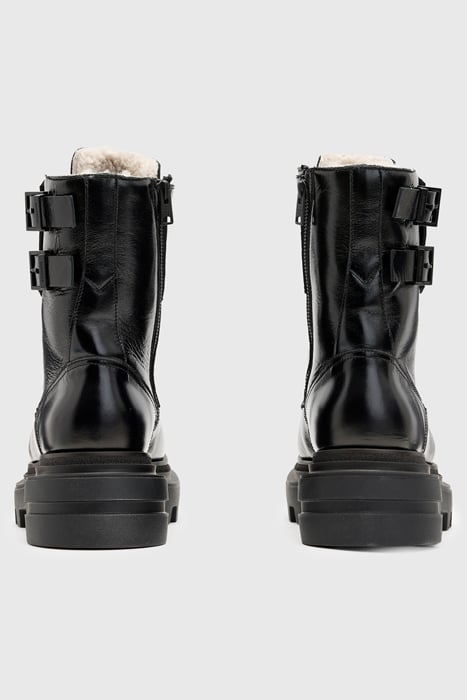 ZOE SHEARLING BOOT BLACK SHINE 4