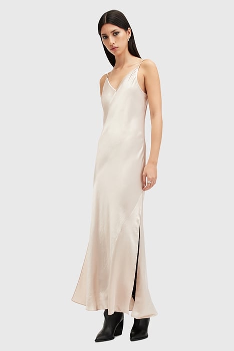 NICO DRESS FAWN BROWN 4