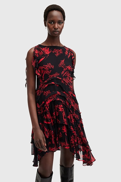 CALLIE DRESS MARIA SIREN RED 1