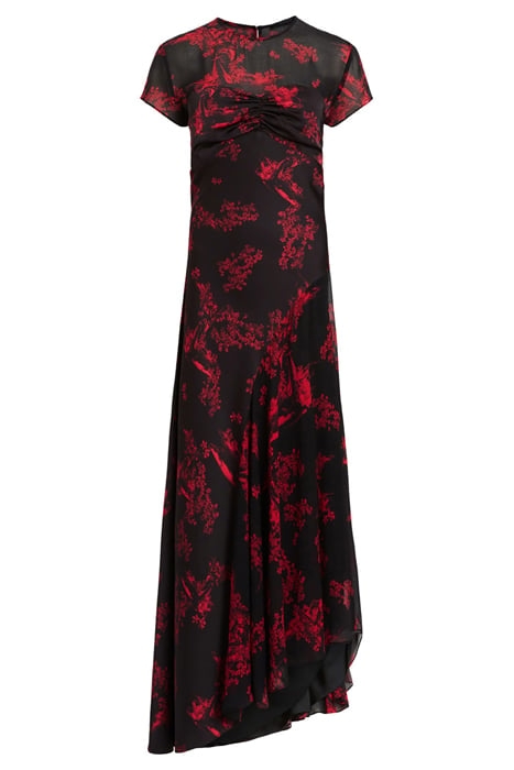 TASHA DRESS MARIA SIREN RED 3
