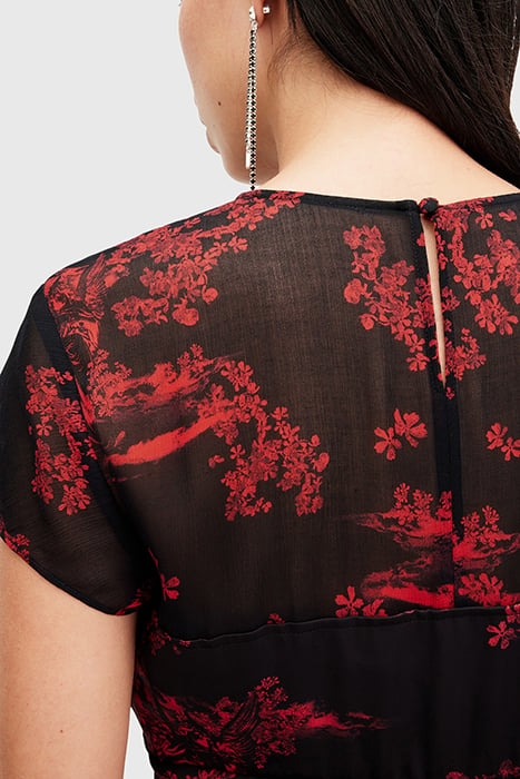 TASHA DRESS MARIA SIREN RED 5