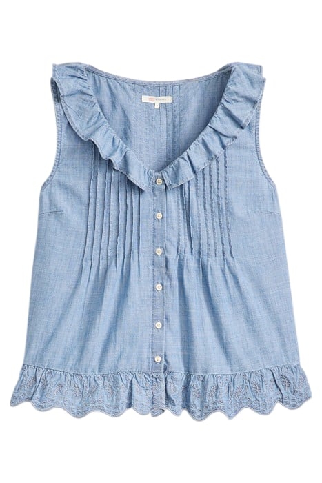 FAUNA BLOUSE SERENE LIGHT STONE 3