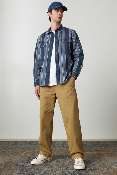 RELAXED FIT WESTERN CARSON STRIPE 3