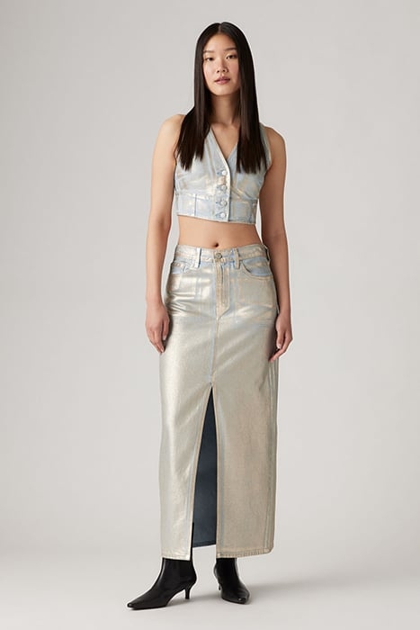 ANKLE COLUMN SKIRT OPTICAL ILLUSION SKIR 2