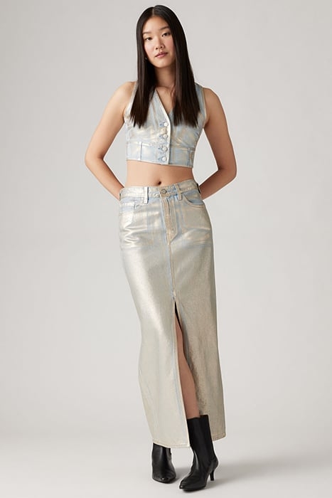 ANKLE COLUMN SKIRT OPTICAL ILLUSION SKIR 7