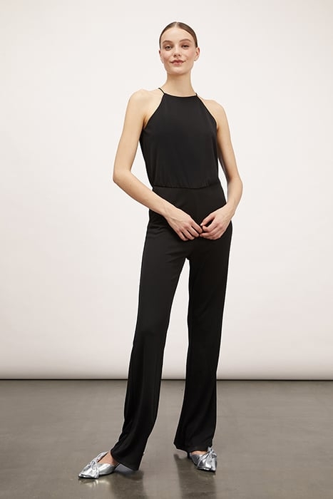 LONG JERSEY JUMPSUIT BLACK 1