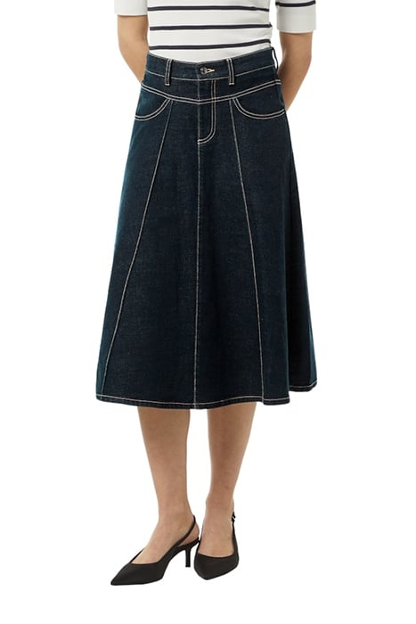 COMMA SKIRTS BLUE-DENIM 1