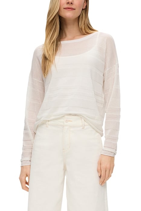 S.OLIVER PULLOVER OFF-WHITE 1