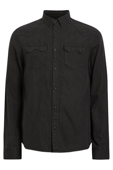 ROCK SHIRT WASHED BLACK 4