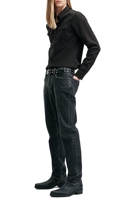 ROCK SHIRT WASHED BLACK 5