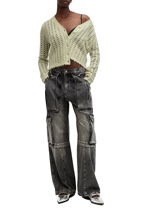 VIVIAN CARDIGAN EARTH GREEN 5