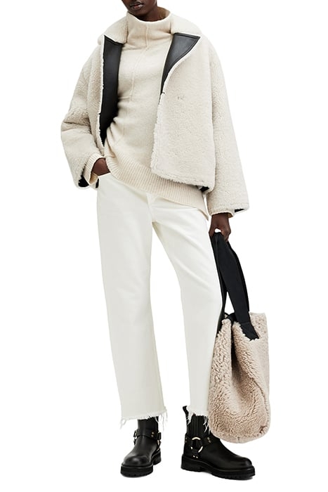 LOCK ROLL NECK CHALK WHITE 6